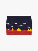 Cuello de punto con estampado de paisaje FRALOSAGE / 23E4PG51SNO713