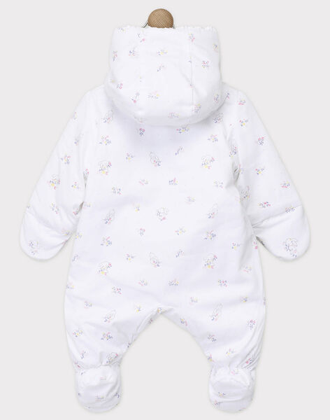 Buzo Con Estampado Floral De Color Crudo Para Bebe Nina Los Dias De Las Flores Naissance Sergentmajor