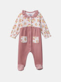 Pijama de terciopelo con gorro 