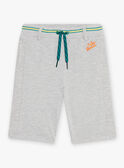 Bermudas gris jaspeado para niño CODAGE / 22E3PGM3BERJ922