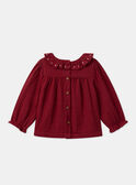 Blusa con frunces LAPRIA / 24H1BFR1CHEF506