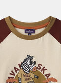 Camiseta de Cebra MACHAGE / 25E3PG71TML114