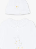 Pelele blanco unisex para bebé ZOCHARLIE_B / 21E0NMY1GRE000
