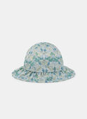 Sombrero Estampado Floral con Lazo Marfil KAULLA / 24E4BFR1CHA005