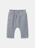 Pantalón forrado a cuadros LAOMAR / 24H1BGQ1PAN941