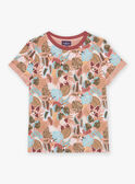 Camiseta con estampado tropical FICHEMAGE / 23E3PGD1TMC413
