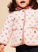 Abrigo con capucha acolchado con estampado floral. FIMARIE / 23E1BF51VESD319