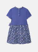 Vestido de dos materiales MEBIGETTE / 25E2PF82ROBC238