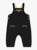 Peto de color negro para niña bebé ZADOLLY / 21E1BF91SAL090