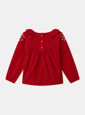 Blusa de pana bordada LALETTE / 24H2PFR1CHEF505
