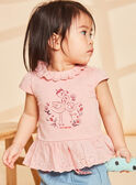 Camiseta blush con estampado de flamencos FAWILLOW / 23E1BFQ1TEED300