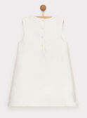 Vestido de color blanco RYETUETTE / 19E2PFS3ROB001