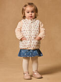 Chaqueta acolchada floral sin mangas reversible MABLANCHE / 25E1BF71D3EE403
