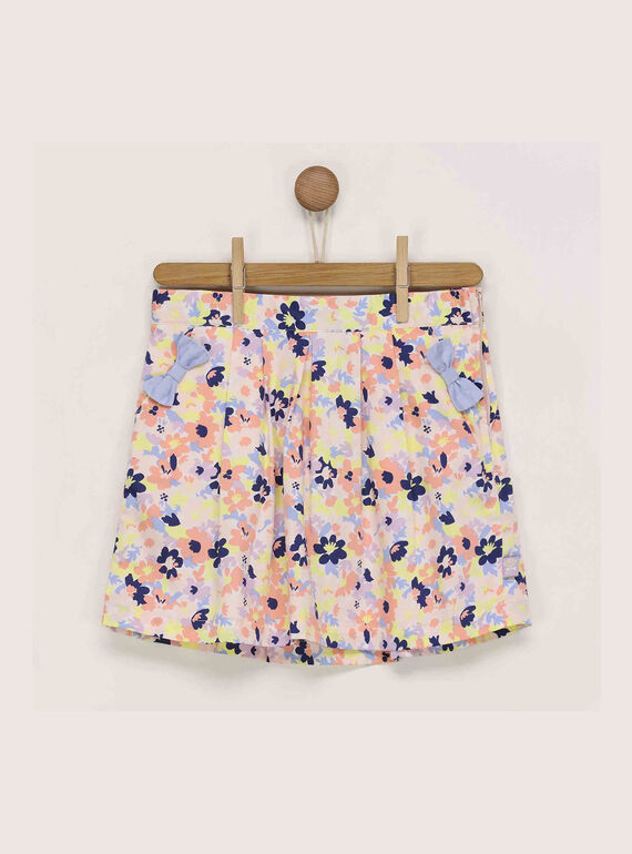 Falda de color rosa ROLUFAETTE / 19E2PFD1JUPD310