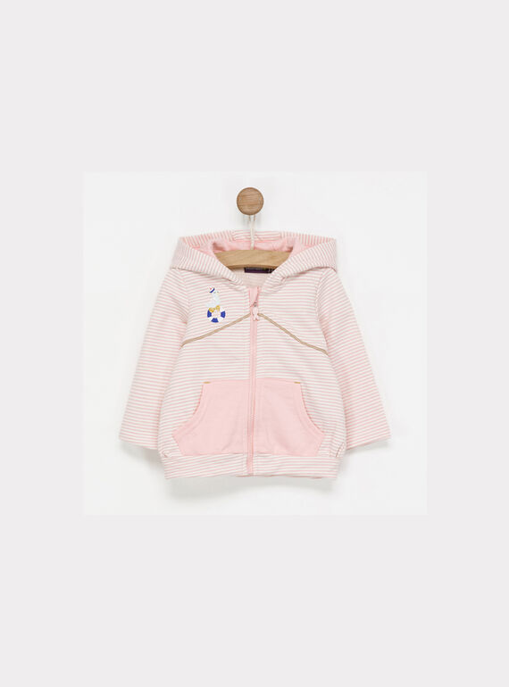 Pink Jogging top NAFATIMA / 18E1BFF1JGHD300