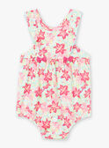 Pelele de playa de color rosa estampado ZOLINE / 21E1BFQ1BARC216