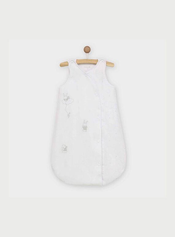 Saco de dormir de color blanco RYGLOU / 19E0AMI1TUR001