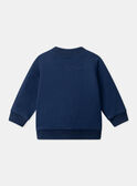 Chaleco reversible de colores  azul y crudo LADRISTO / 24H1BGJ1GILC230