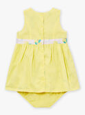 Vestido amarillo LAALYSE / 24H1BFI1ROB116