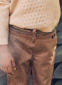 Brown PANTS NIBESTAGE / 25H3PGS1PAN821
