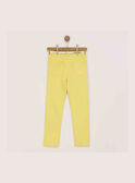 Pantalón de color amarillo RAMUFETTE1 / 19E2PFB1PANB105
