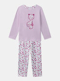 Pijama de punto de gato MUICOLETTE / 25E5PFE1PYJH700