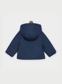 Parka de color azul pizarra RAARON / 19E1BG21PARC203