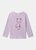 Pijama de punto de gato MUICOLETTE / 25E5PFE1PYJH700