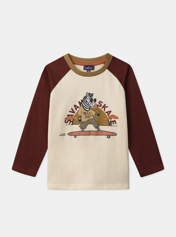 Camiseta de Cebra MACHAGE / 25E3PG71TML114