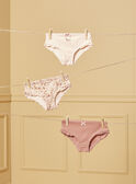 Pack de 3 bragas con volantes LUICETTE / 24H5PF52SLR806