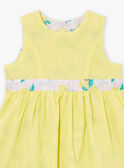 Vestido amarillo LAALYSE / 24H1BFI1ROB116