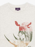 Camiseta con estampado de rinoceronte FRIZOTAGE3 / 23E3PGD4TMCA011