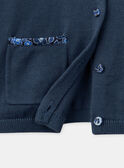 Chaqueta de punto azul LECARDETTE / 24H2PFJ1CARC233