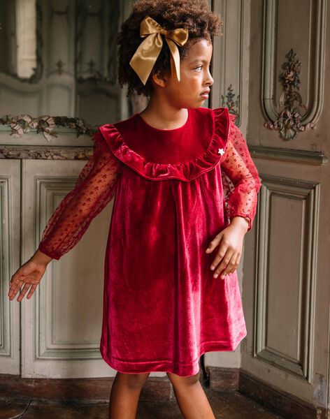 Vestido de manga larga de terciopelo : online - | SergentMajor