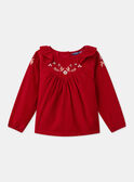Blusa de pana bordada LALETTE / 24H2PFR1CHEF505