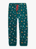 Pijama azul con estampado de pirata para niño CAPIRAGE / 22E5PG45PYJC215