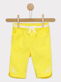 Pantalón pirata de color amarillo RYELODIE / 19E1BFS1PCO106