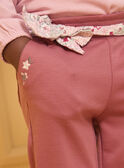 Pantalón de flores con cinturón LANINI / 24H1BFQ1PAN709