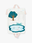 Casa de muñecas de color crudo de tela Carry-on Dollhouse SMAFA0062MAISON / 23J7GF31JOU099