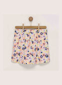 Falda de color rosa ROLUFAETTE / 19E2PFD1JUPD310
