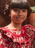 Vestido floral de pana LALOUNETTE / 24H2PFR2ROBF506