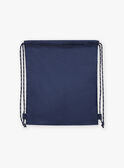 Mochila de color azul y blanco de rayas FRYSACAGE / 23E4PGL1BES070