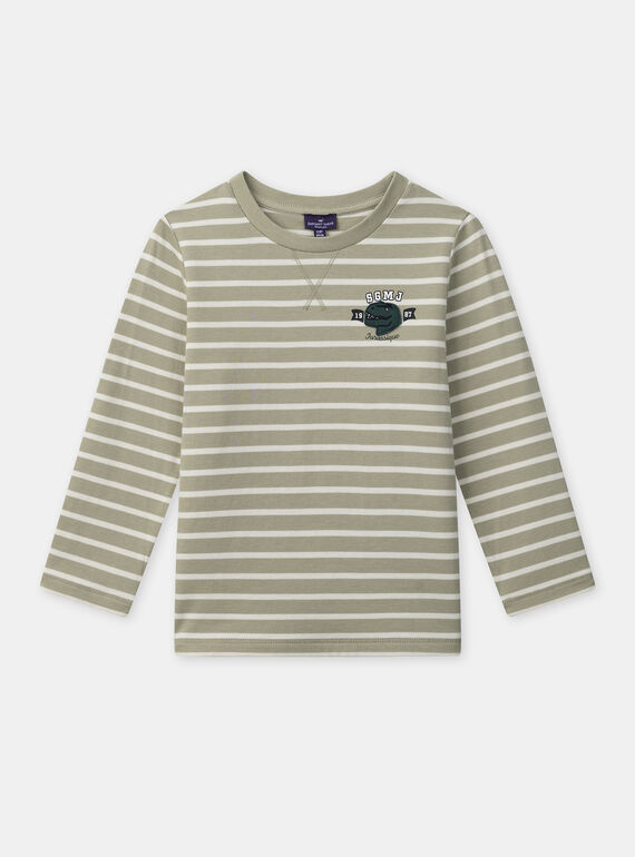 Green TEE SHIRT LS NIRAGE / 25H3PGL1TMLG607
