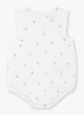 Pelele de color blanco para bebé niña ZANELLY / 21E1BFO1BAR000