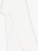 Leotardos marfil de espuma con lunares plateados. FRECOLETTE / 23E4PFI1COL005