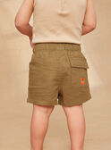 Pantalones cortos verdes con bolsillos KATIAGO / 24E1BGO1SHO633
