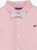Camisa de color rosa y azul para niño ZYABAGE / 21E3PG41CHM719
