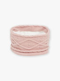 Cuello rosa de punto de rizo GIDIANA / 23H4BF51SNO307