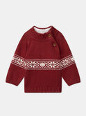 Jersey jacquard con animales y copos de nieve LASIXON / 24H1BGR1PUL501