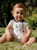 Body camiseta con bordado floral FANELLY / 23E1BFN1BOD001